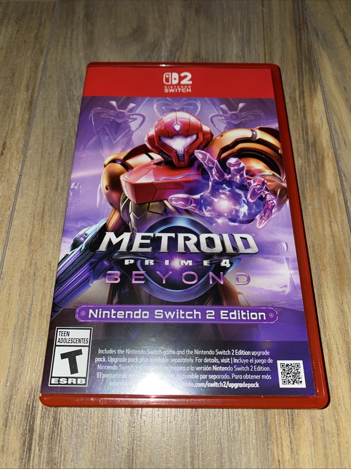 Metroid Prime 4: Beyond (Nintendo Switch 2) Case Only NO GAME