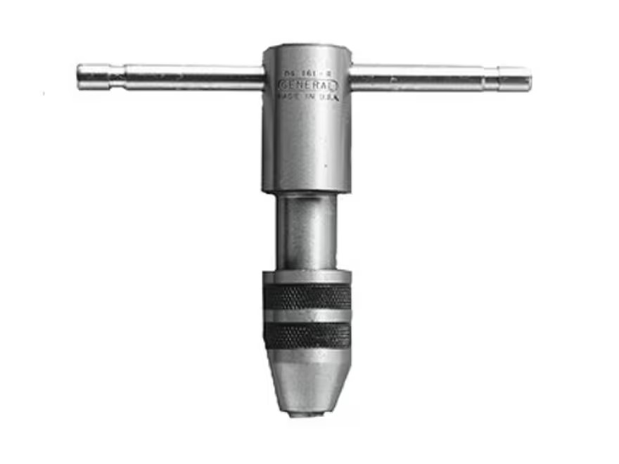 General Tools Ratchet T Handle Tap Wrench 0 to 1/4"