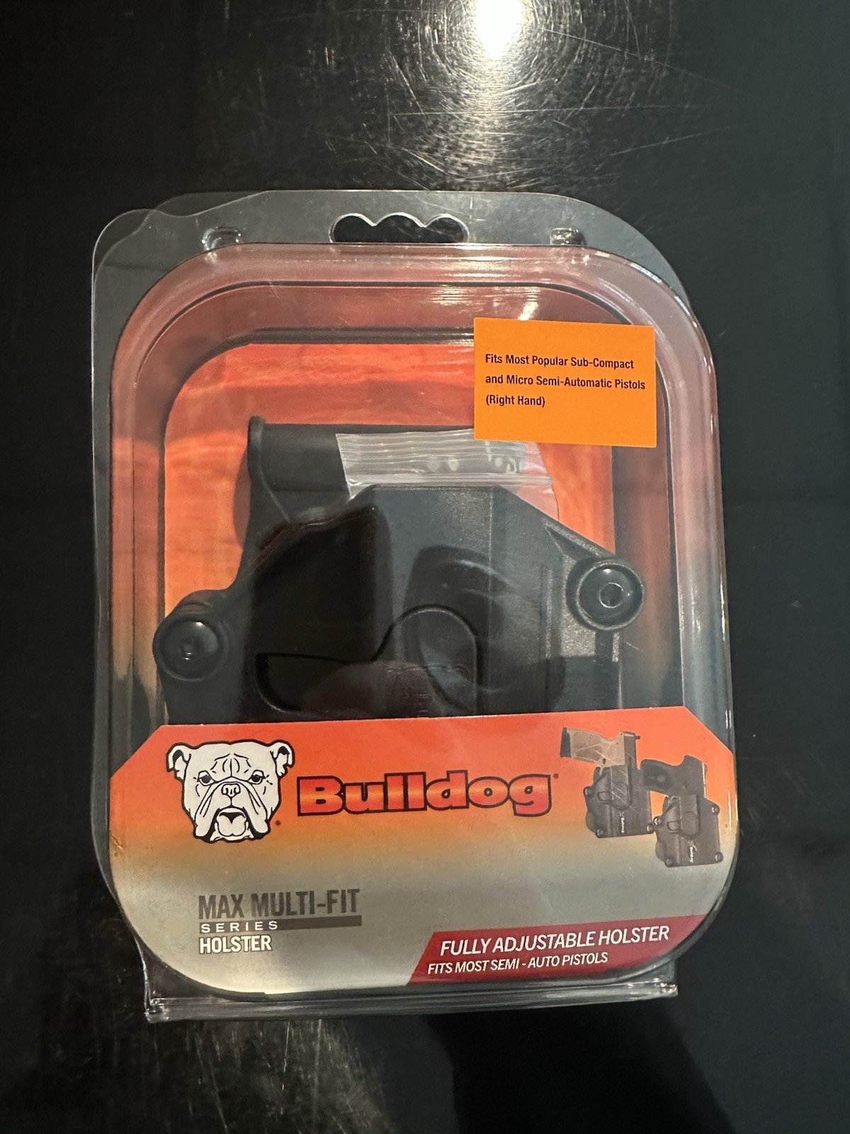 Bulldog Multi-FIT Poly RH Holster