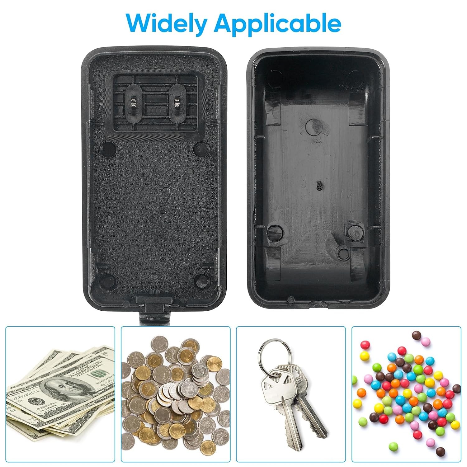 Wall Plug Diversion Safe with Storage Compartment Hiding Place Container