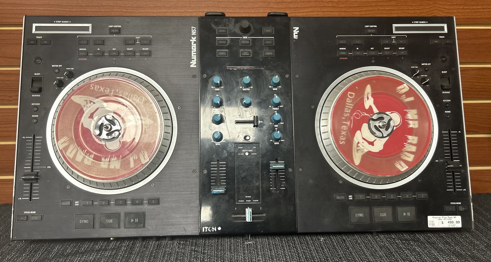 Numark NS7 DJ Turntable Controller With NSFX Control