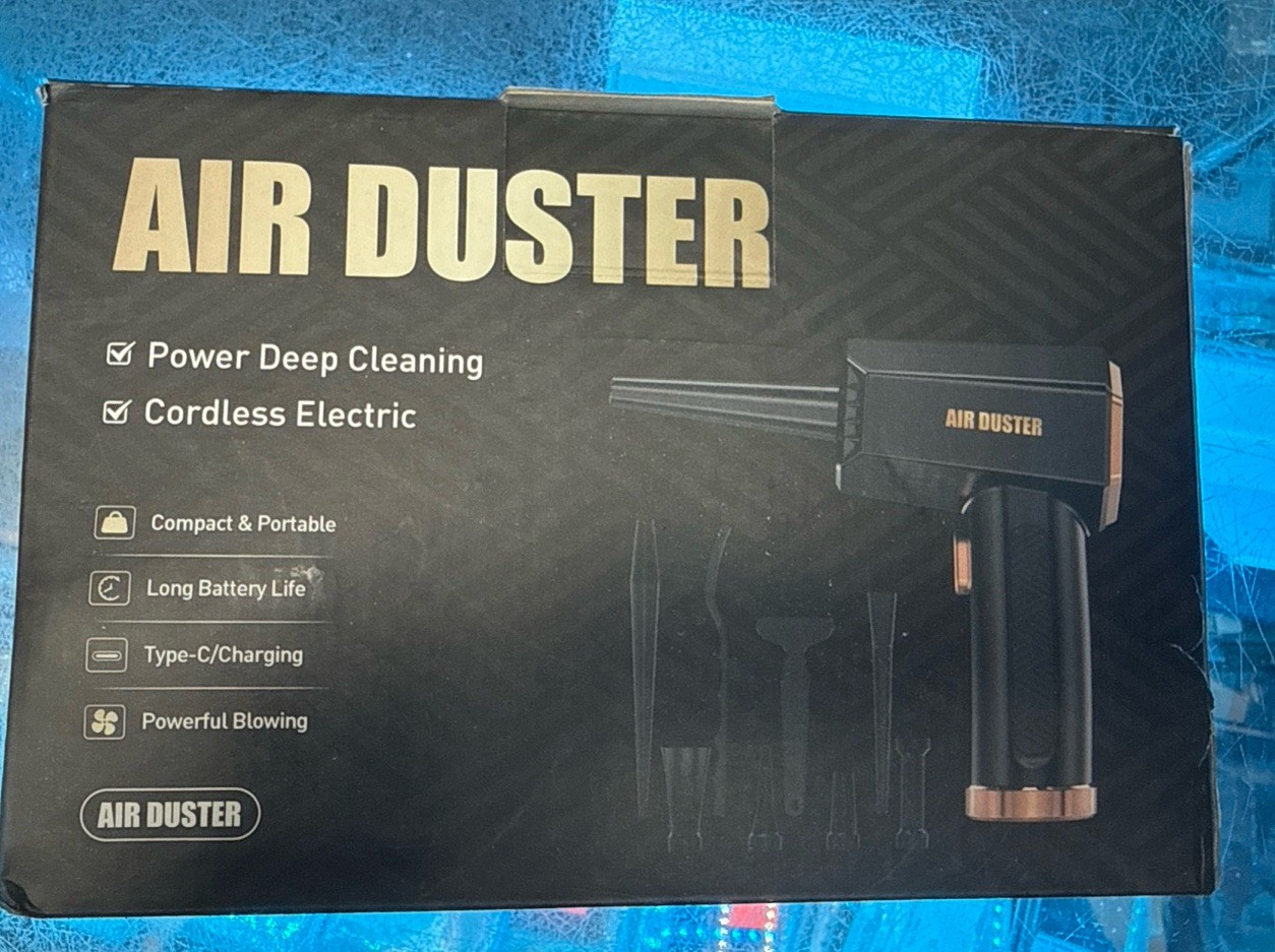 Cordless Electric Power Blowing Deep Clean Air Duster Compact Handheld 7–8 in