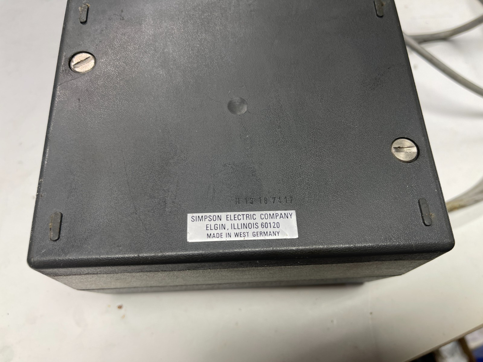 Simpson 400-2 High Voltage Insulation Tester