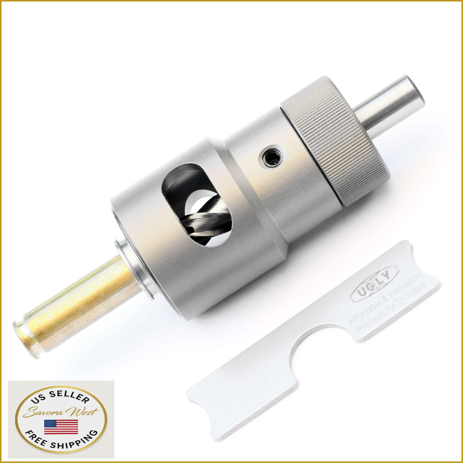 UGLY SRT Shoulder Referenced Brass Case Trimmer w/ No.26 Collet for 30-30 Win