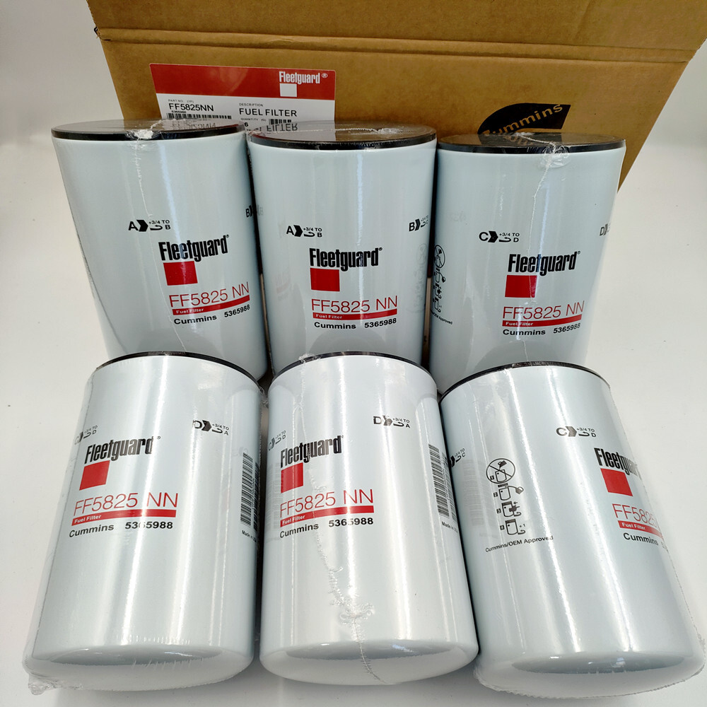 6PCS For Fleetguard FF5825NN 5599456 Fuel Filter NanoNet X15 Cummins NEW