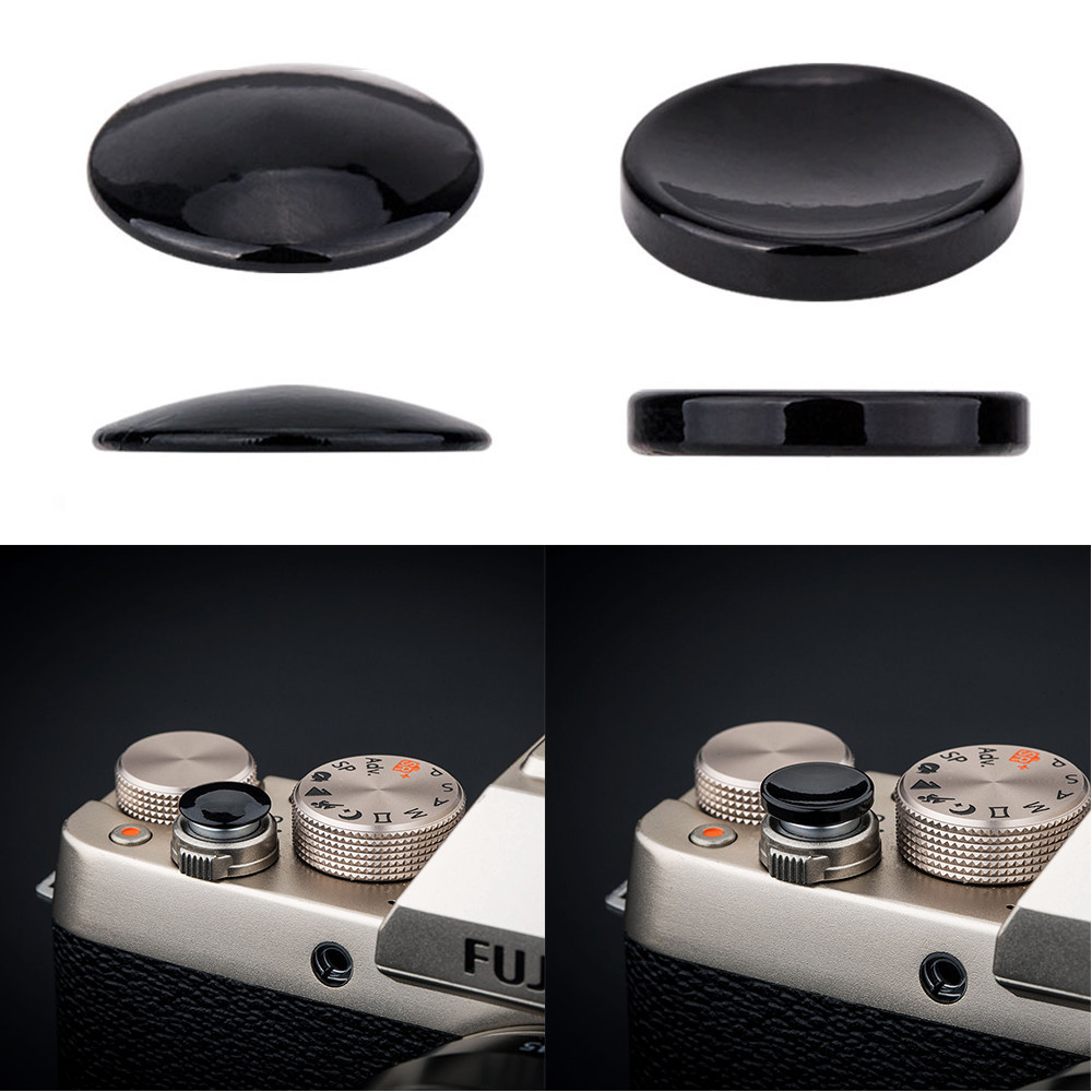 2PCS Brass Soft Shutter Release Button Cap fr Sony A6500 A6400 A6300 A6000 A5100