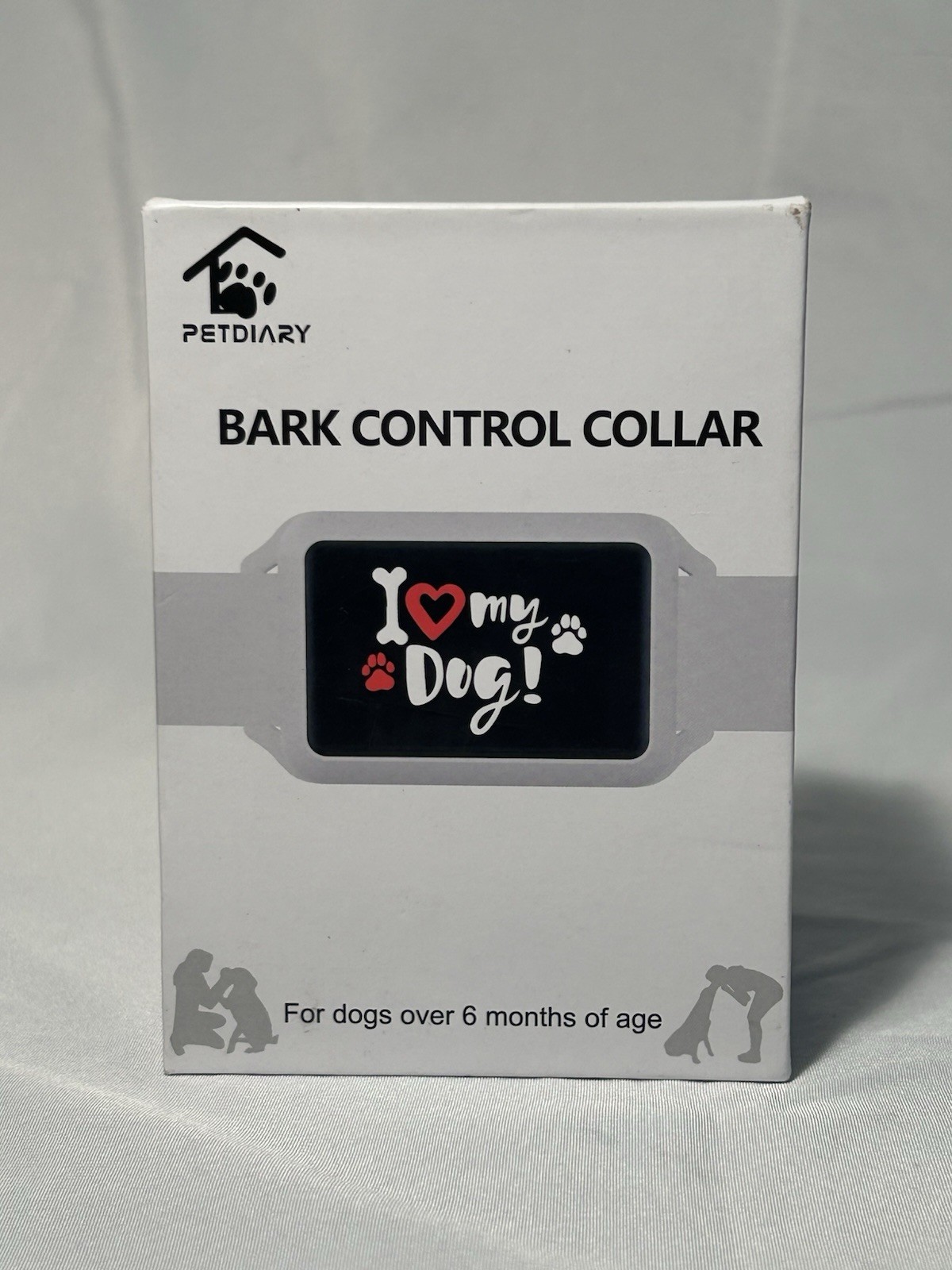 PETDIARY B800 Bark Control Collar Rechargeable Dog Training Device Intelligent