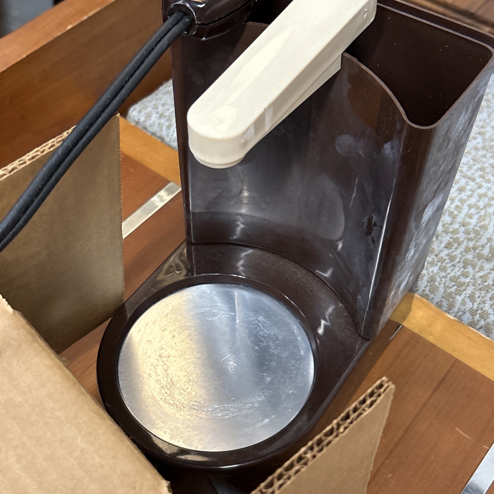 Vtg Mini-Drip Coffee Maker Hamilton Beach Scovill Model 784 Brown 4 Cup Sealed
