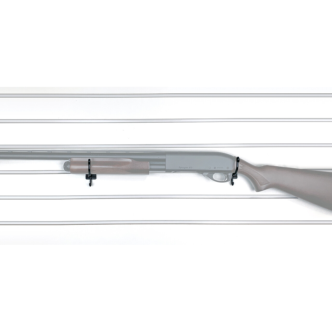 Horizontal Slatwall and Pegboard Gun Cradles - 10 Pack