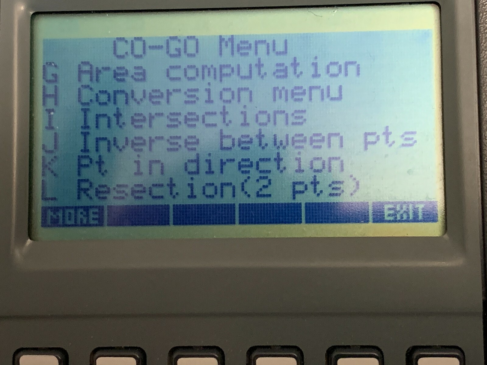 TDS COGO CARD FOR HP 48GX CALCULATOR