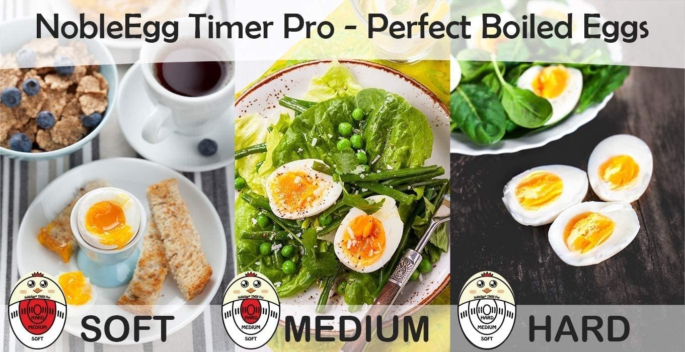 Egg Timer Pro Boiling Egg Timer Color Changing Soft Hard Boiled No BPA Certified