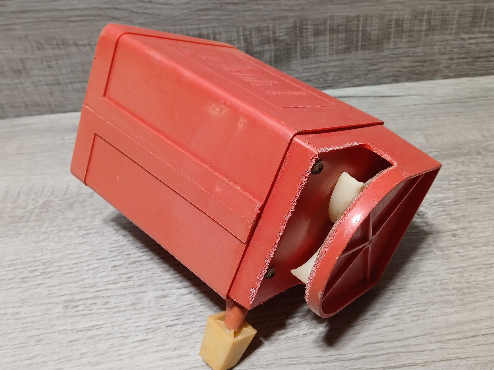 Vintage Ortho Whirlybird Multi-Purpose Hand Held Spreader Grass Seed Fertilizer