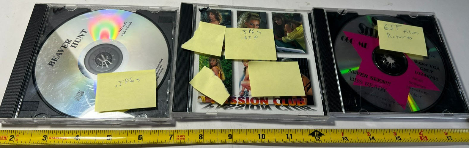 VINTAGE Glamour JPG GIF Photograph files Models Nude swimsuit 3 cds PP