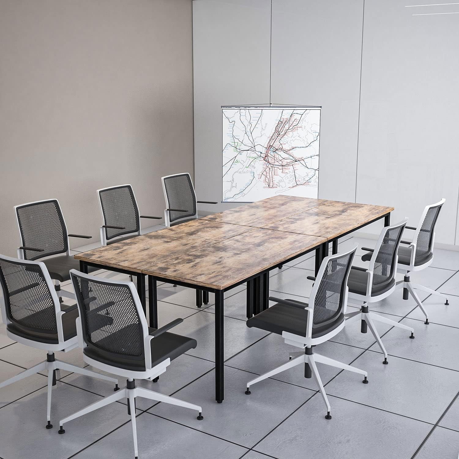 Conference Tables 9ft Office Computer Desk for Meeting Room Study Writing