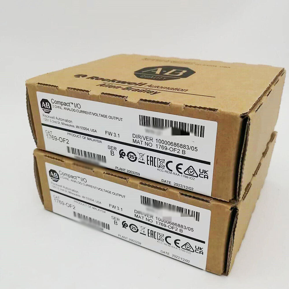 Factory Sealed Allen Bradley 1769-OF2 SER B Compact I/O Output Module