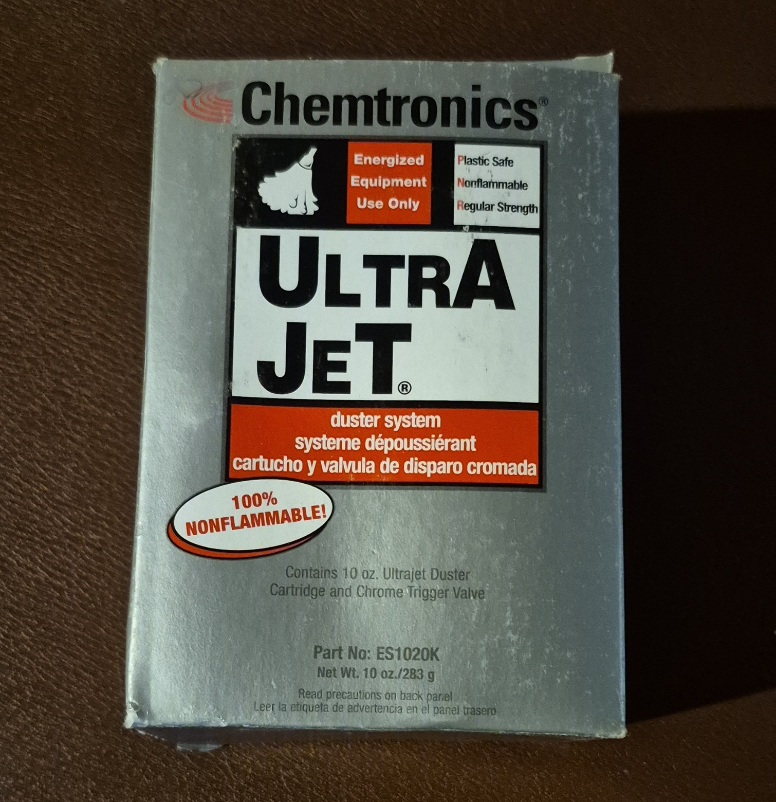 Chemtronics Ultra Jet Duster System Kit + Refill ES1020K ES1020R 10 oz