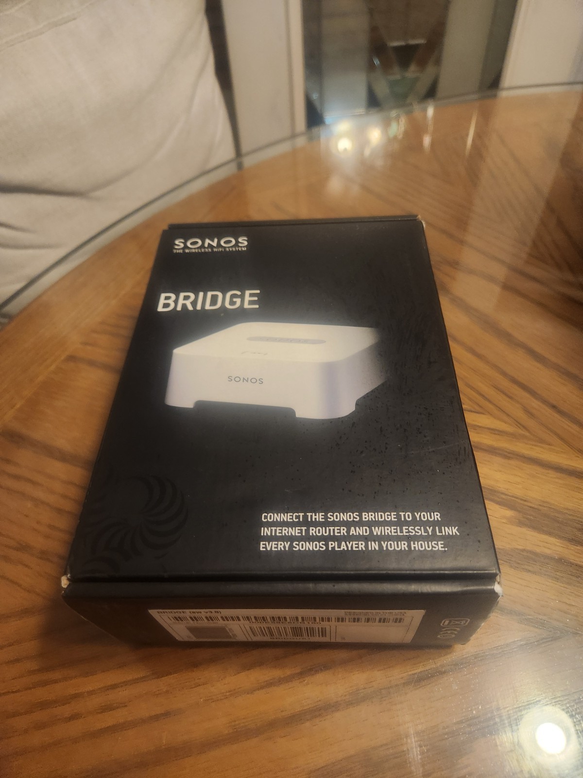 Sonos Bridge Wireless Network Audio Bridge, White (BRIDGE) Compatible w/ Sonos