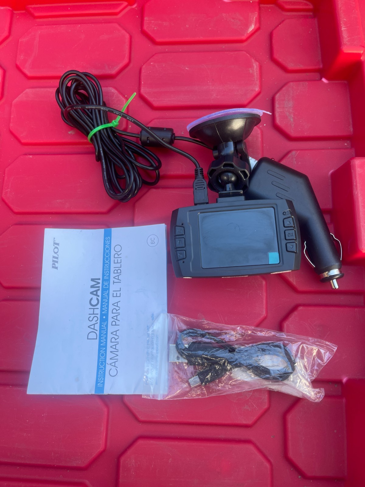 Works Pilot Dashcam Dashboard Camera Dash Cam Mobile CL‑3022WK Night Vision