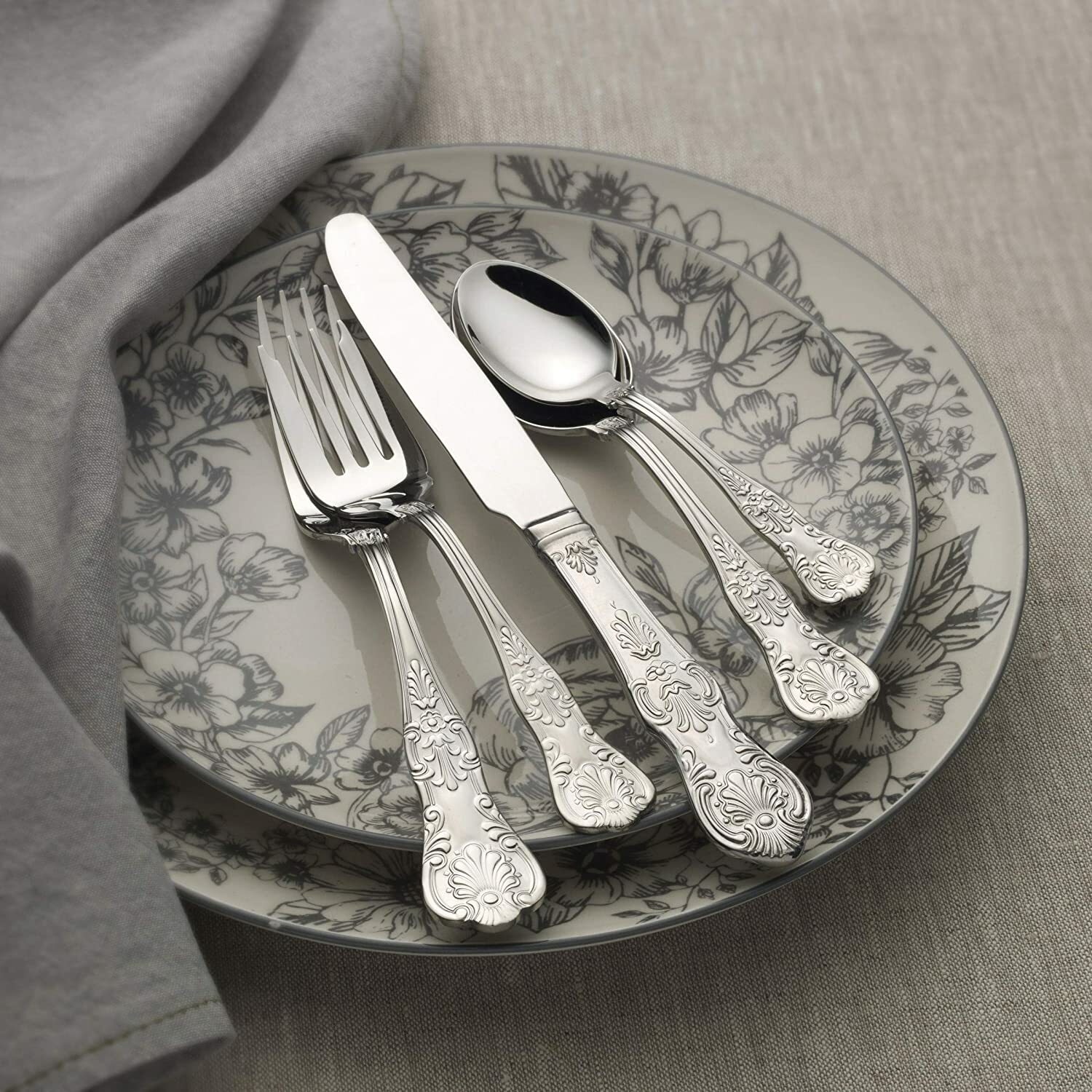 NEW Wallace QUEEN 5-piece Stainless Steel Flatware Place Setting EACH