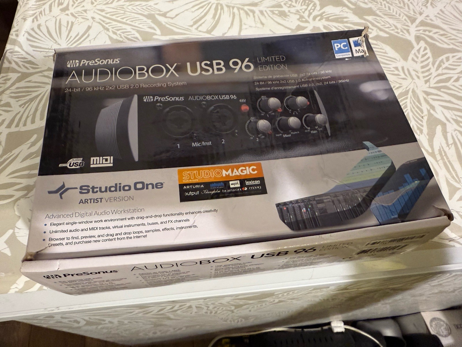 PreSonus AUDIOBOX USB 96K BLK AudioBox