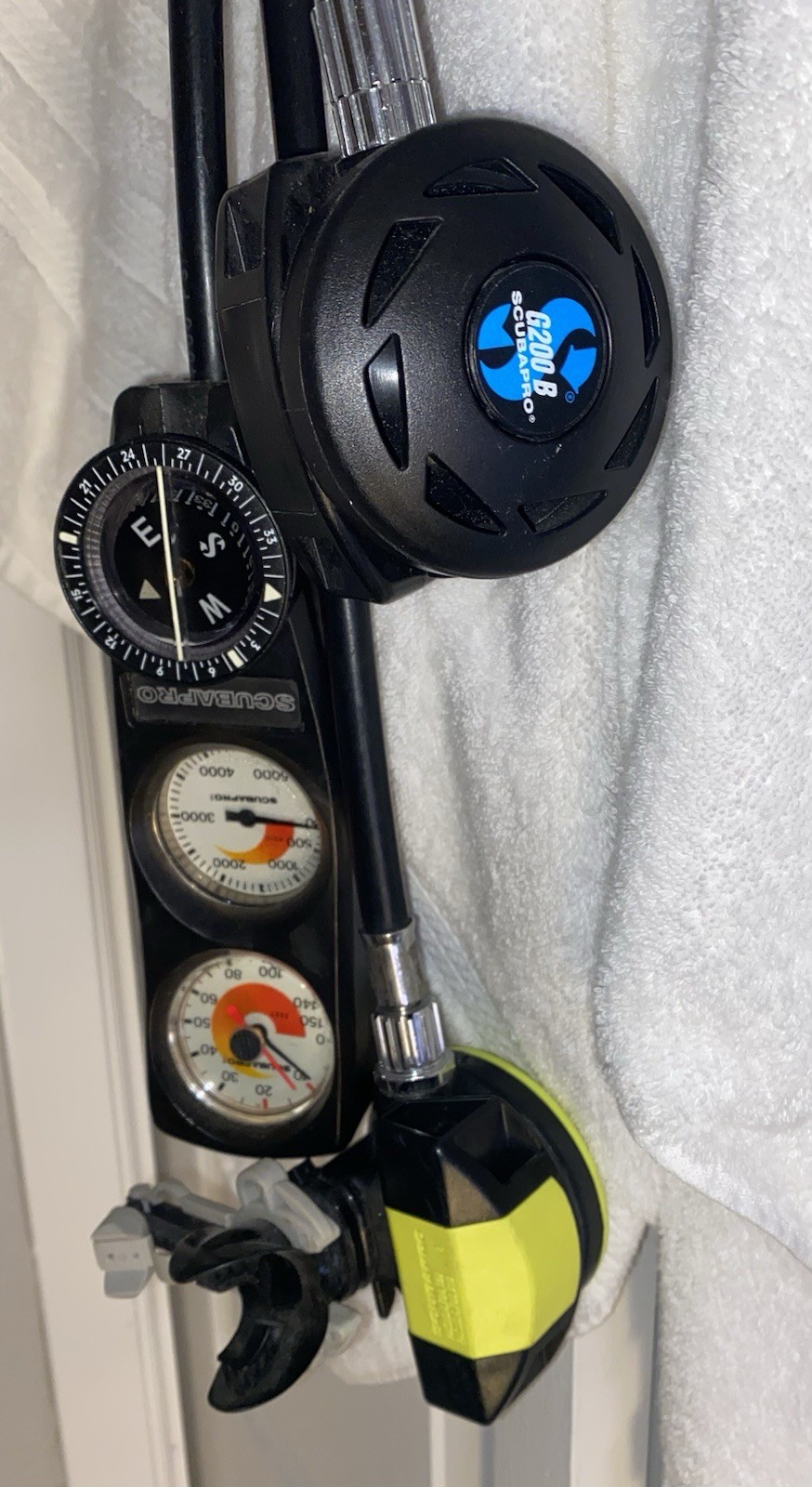 Scubapro Mk20, G200, Debth Guage