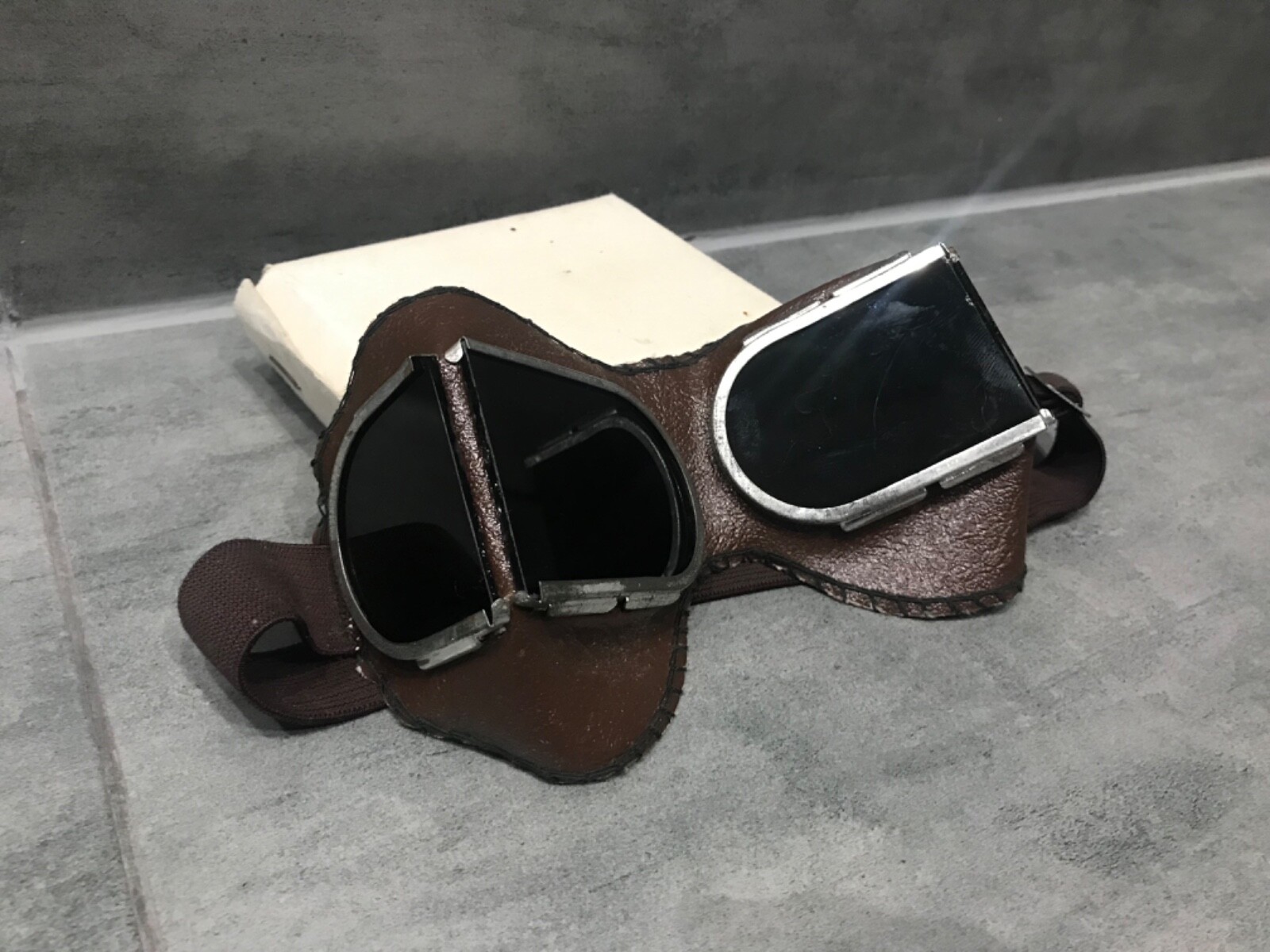 NOS Vintage Protective Googles Goggles Glasses Tankman Soviet USSR Steampunk