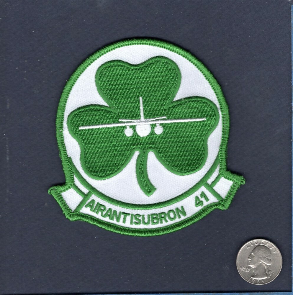 VS-41 SHAMROCKS S-3 S-3B VIKING US NAVY Lockheed Aintisubmarine Squadron Patch