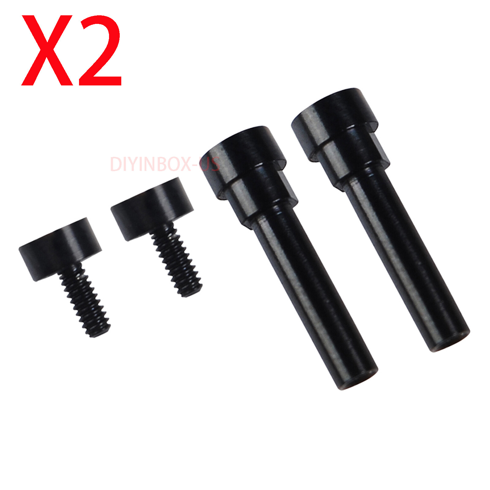 For Bose QuietComfort QC35 I II Black Metal Hinge Swivel Screw Black New