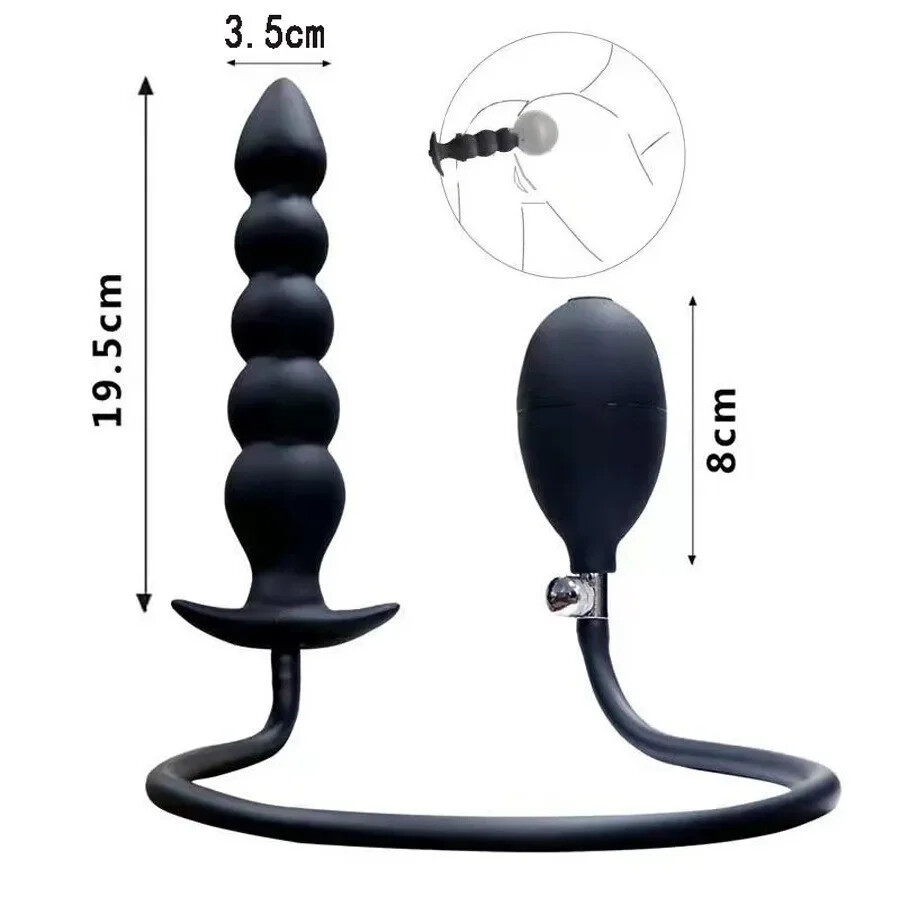 Inflatable Ball Stretcher Dilator Expander Plug Pump Dilator Extreme Speculum