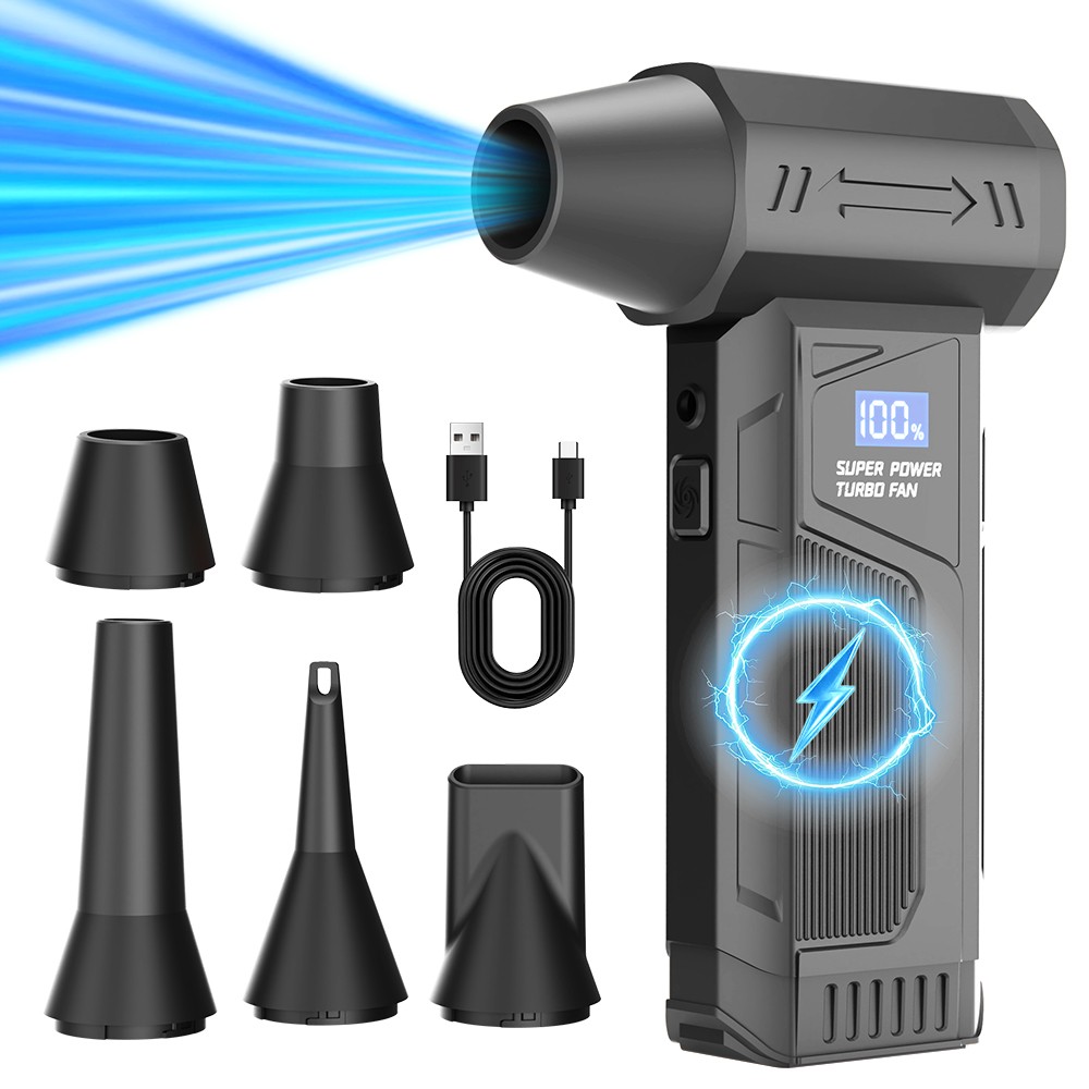 Air Duster 130000RPM Powerful Air Blower Brushless Turbo Jet Blower Violent Fan