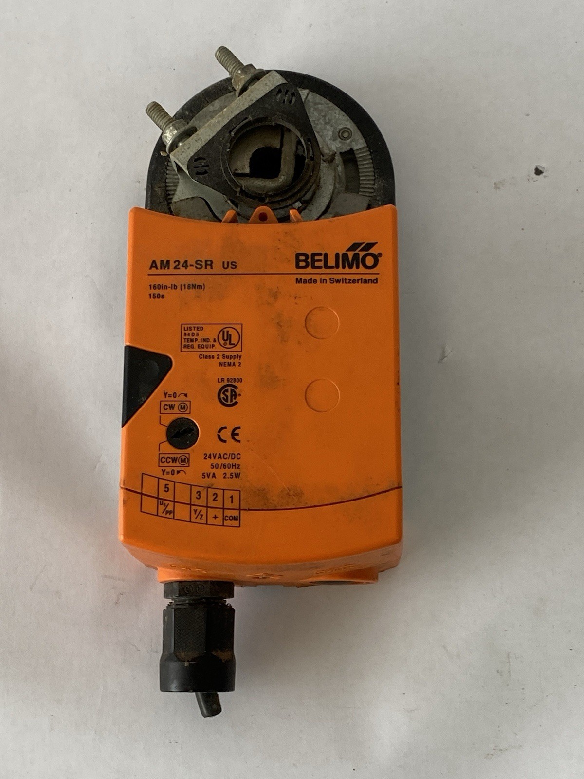 Belimo AM 24-SR US Damper Actuator