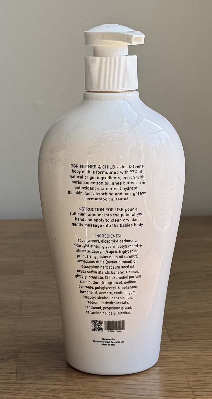 OGR mother & Child kids & teens Body moisturizing & glowing body lotion