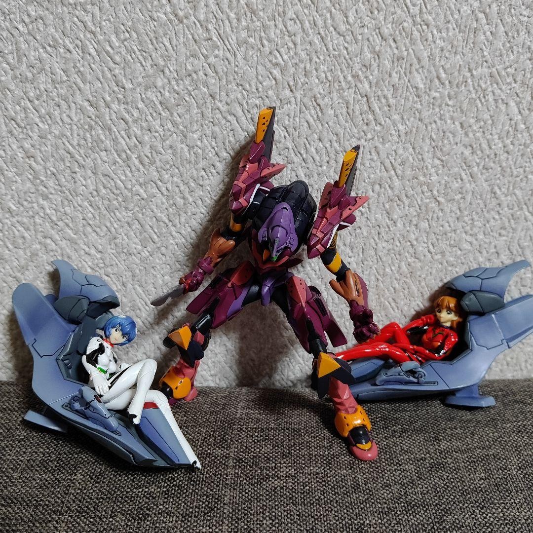 Neon Genesis Evangelion 2 Rebuild Figure Set of 3 Authentic Collectible Japan