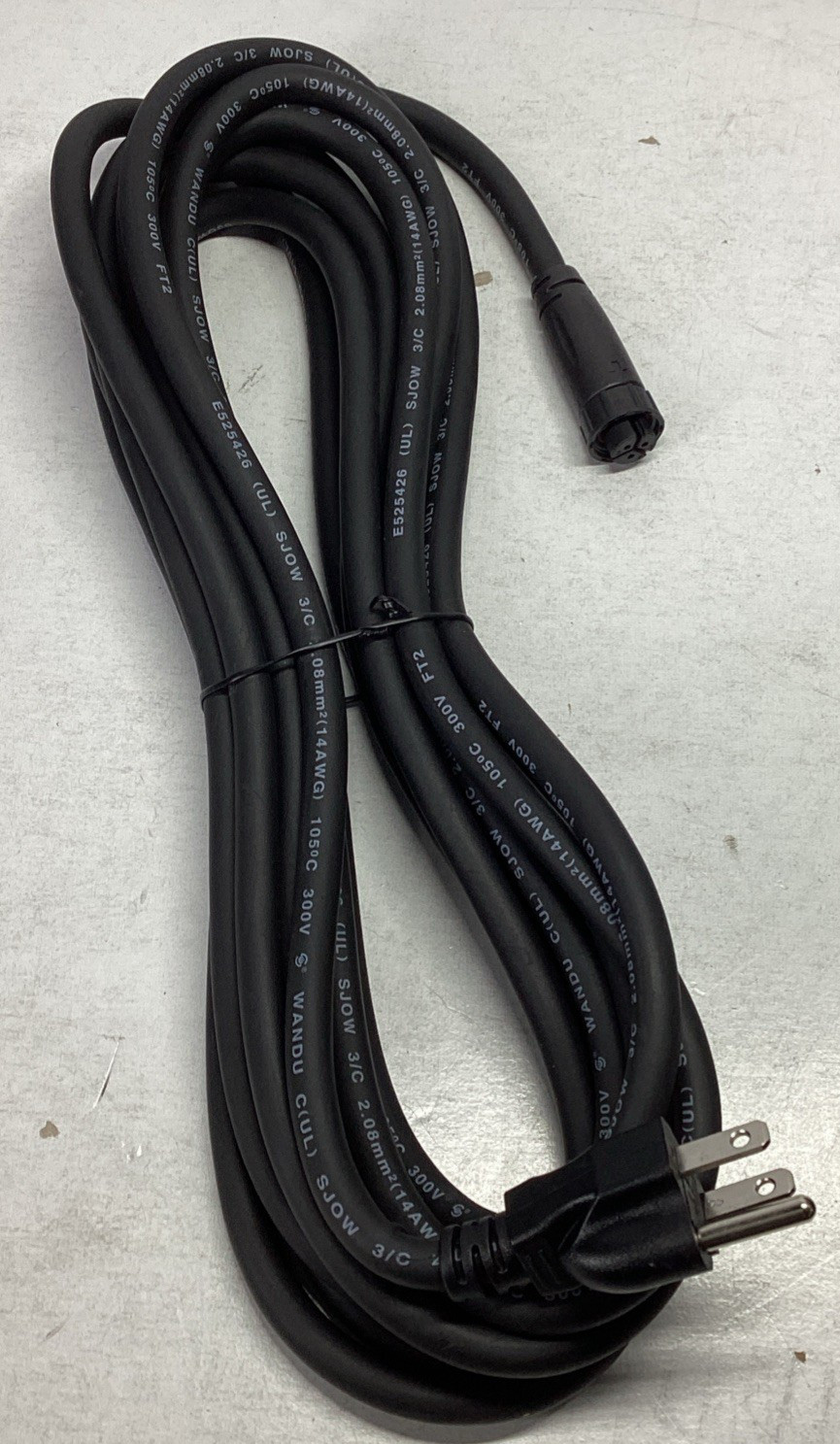 Pergolux X103 6M SJOW 14AWG Cable with US Plug