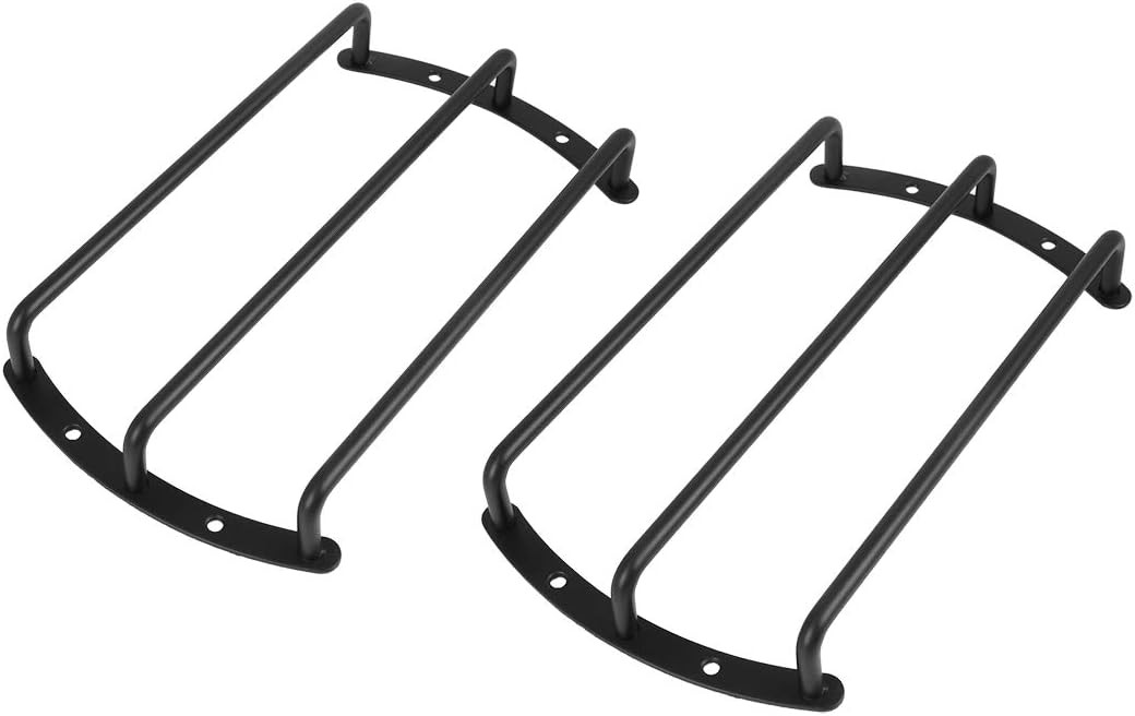 X AUTOHAUX 2pcs 8 Inches Metal Car Bar Grille for Subwoofer 8 Inch, Black