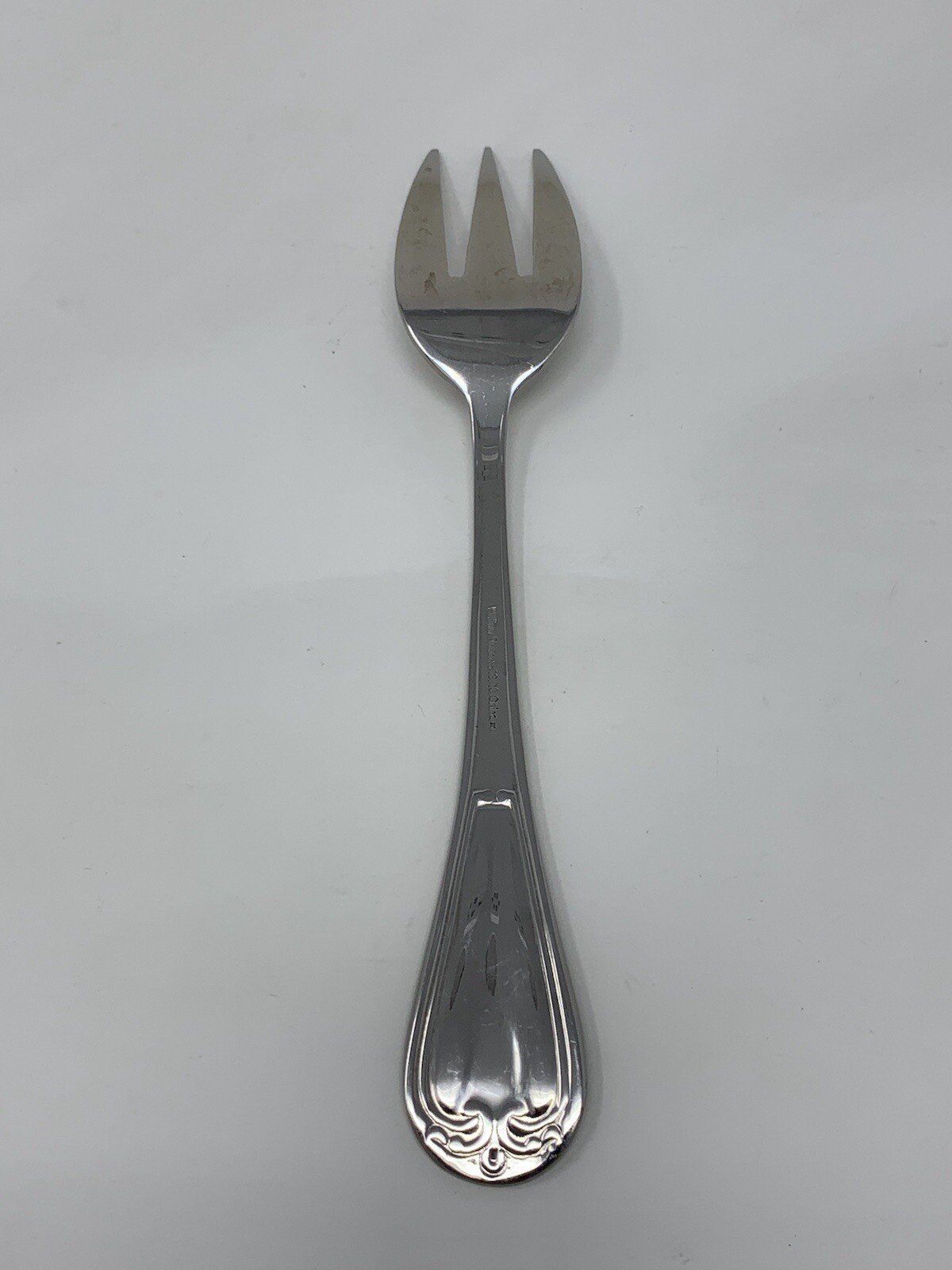 WILLIAM ROBERTS Stainless Flatware "AMERICAN COTILLION" Large Serving Fork