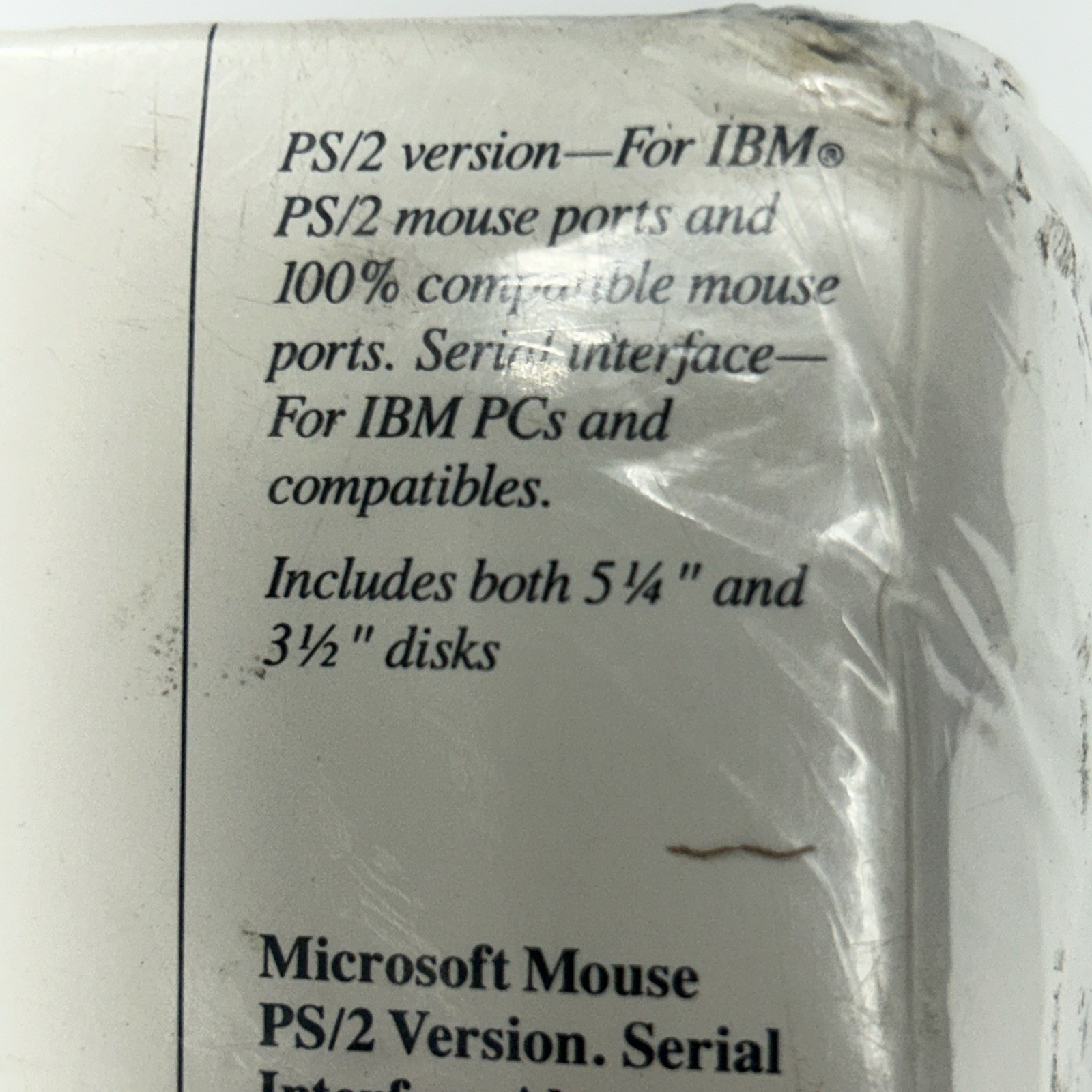 Microsoft Windows 3.0 Operating System + Microsoft Mouse - Vintage 92 Sealed Box