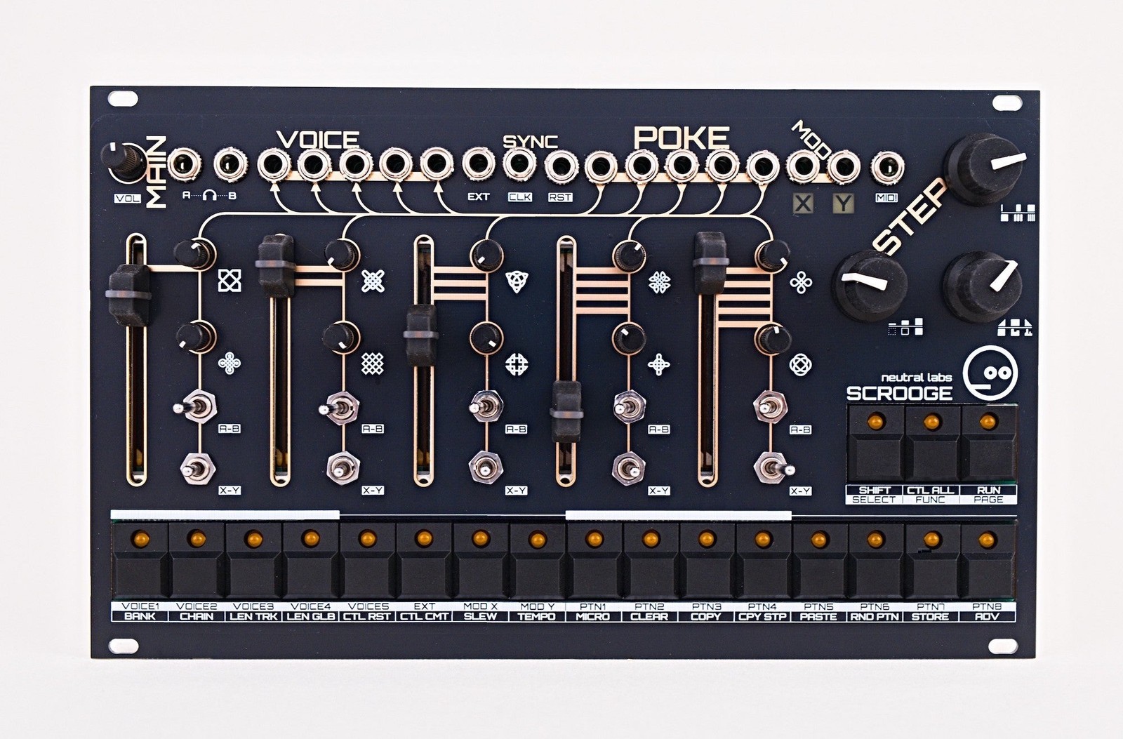 NEUTRAL LABS SCROOGE EURORACK : NEW : [DETROIT MODULAR]