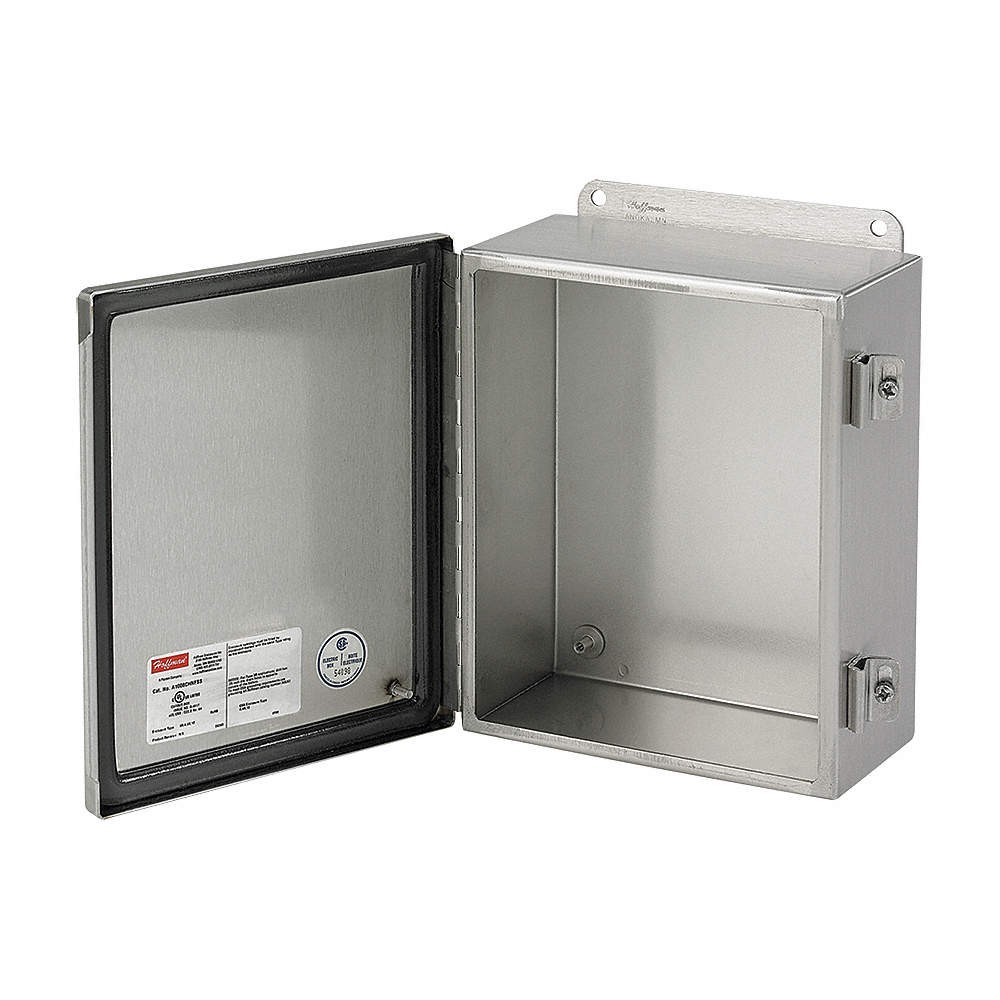 HOFFMAN A1008CHNFSS Enclosuresr,Mtlc,10In.Hx 8In.Wx4In.D 32FE47