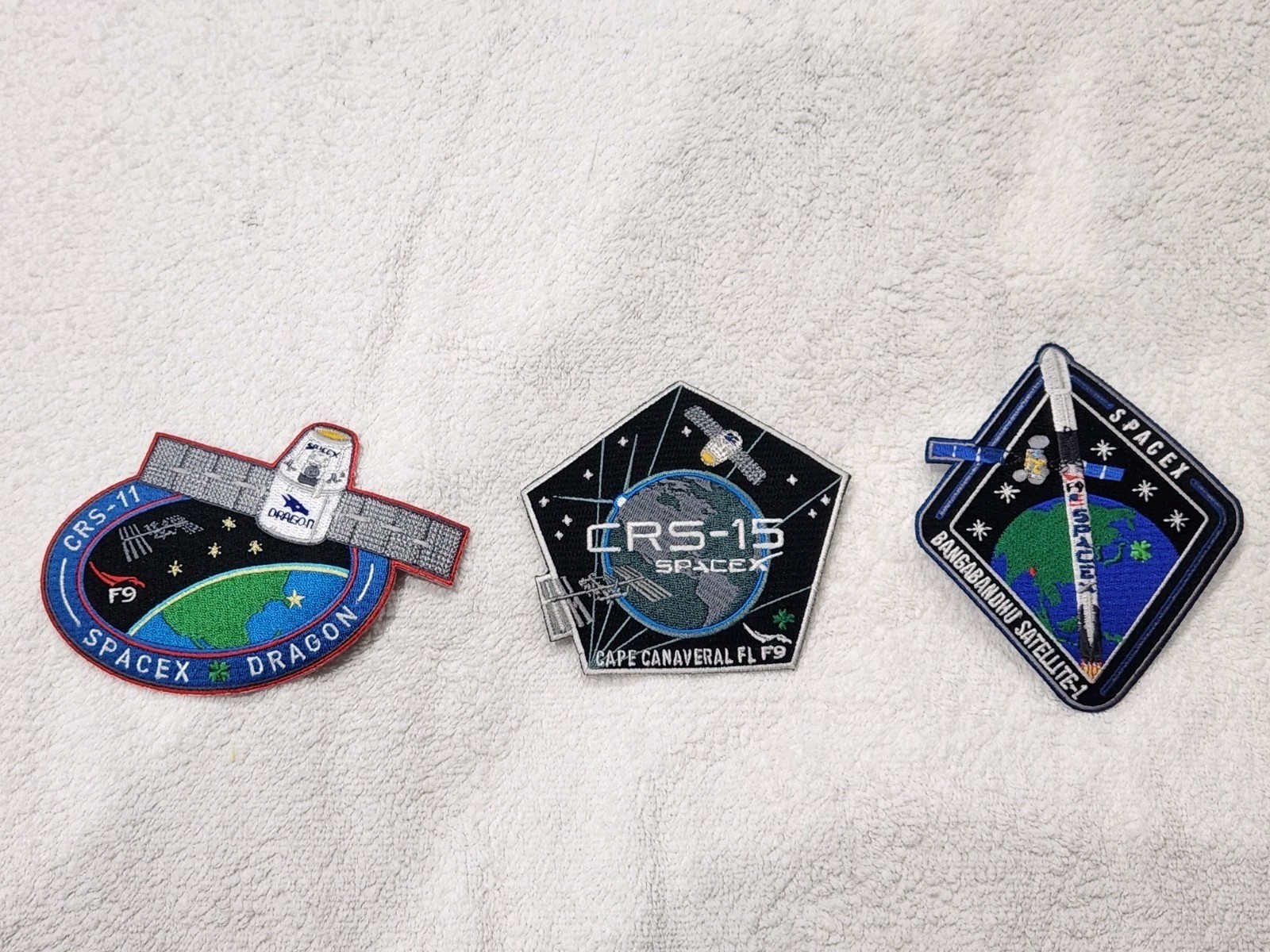 SpaceX Mission Launch Patch Lot #1