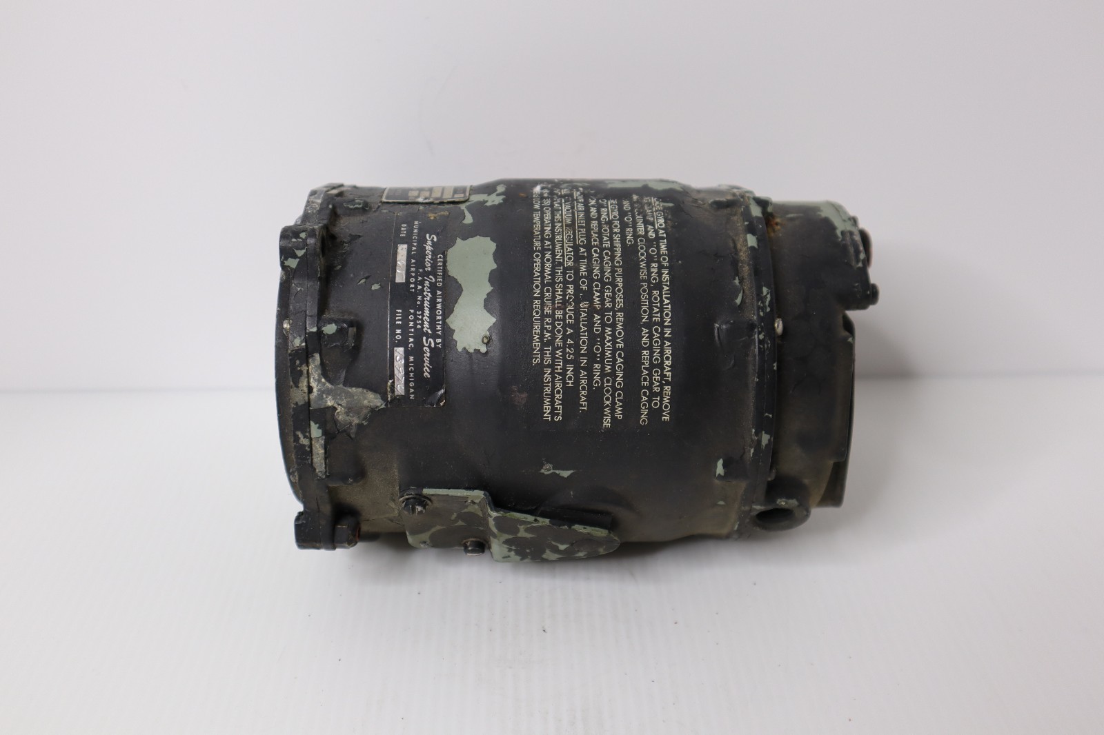 Lear 974M Attitude Gyro Indicator