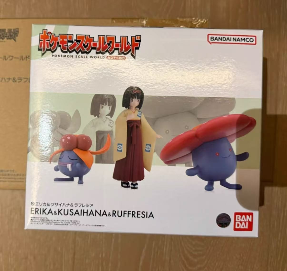 Bandai Pokemon Scale World Erika Gloom Vileplume Kanto Kusaihana Ruffresia Toy