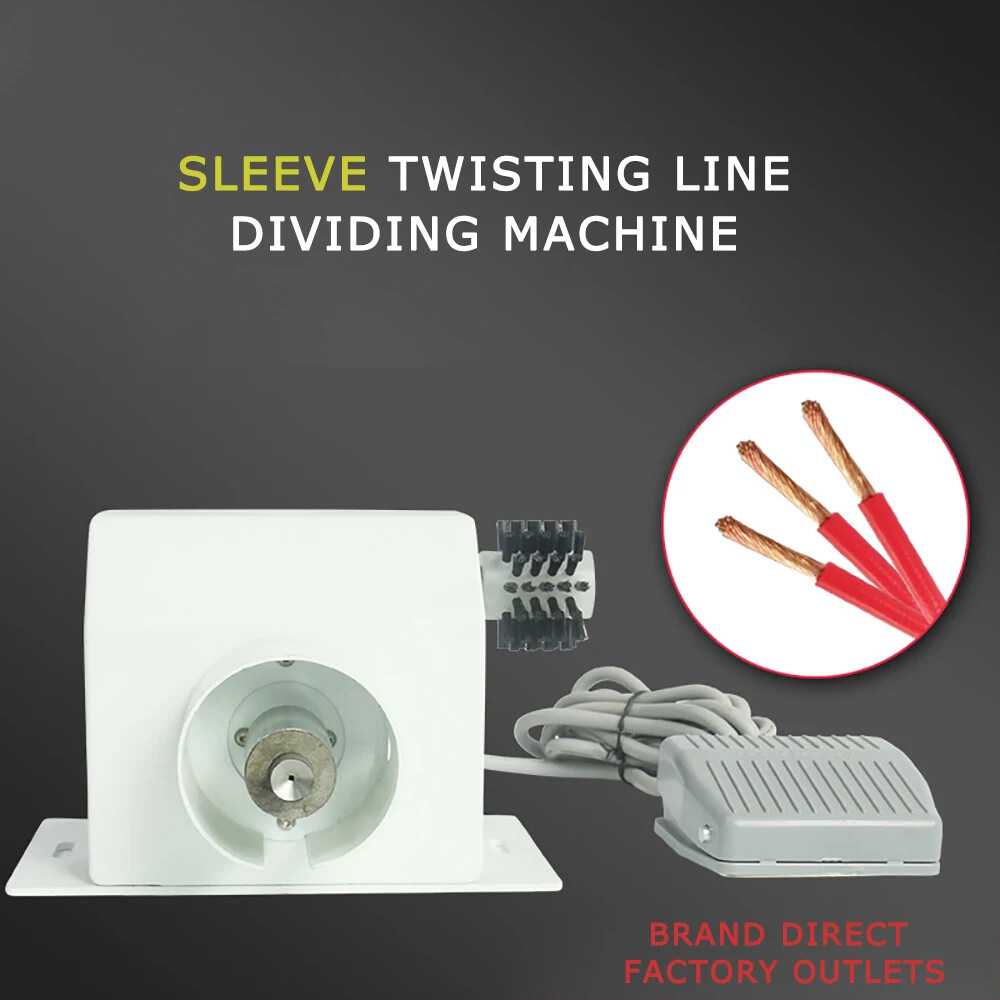 Shielded Wire Twisting Machine Electric Sleeve twisting machine Brushing