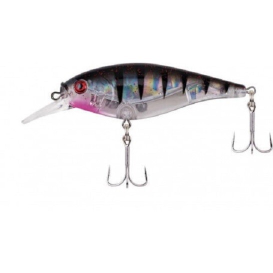 Berkley 3" Flicker Shad 7 Shallow Fishing Lure 2/7 Oz Slow Rise Flashy Ghost