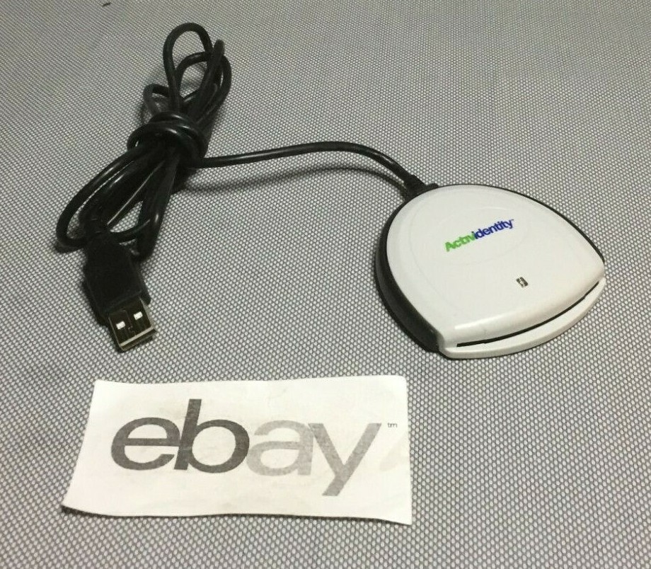 Lot of 5 Actividentity v3.0 USB DOD Military Smart Card Reader  FREE SHIP