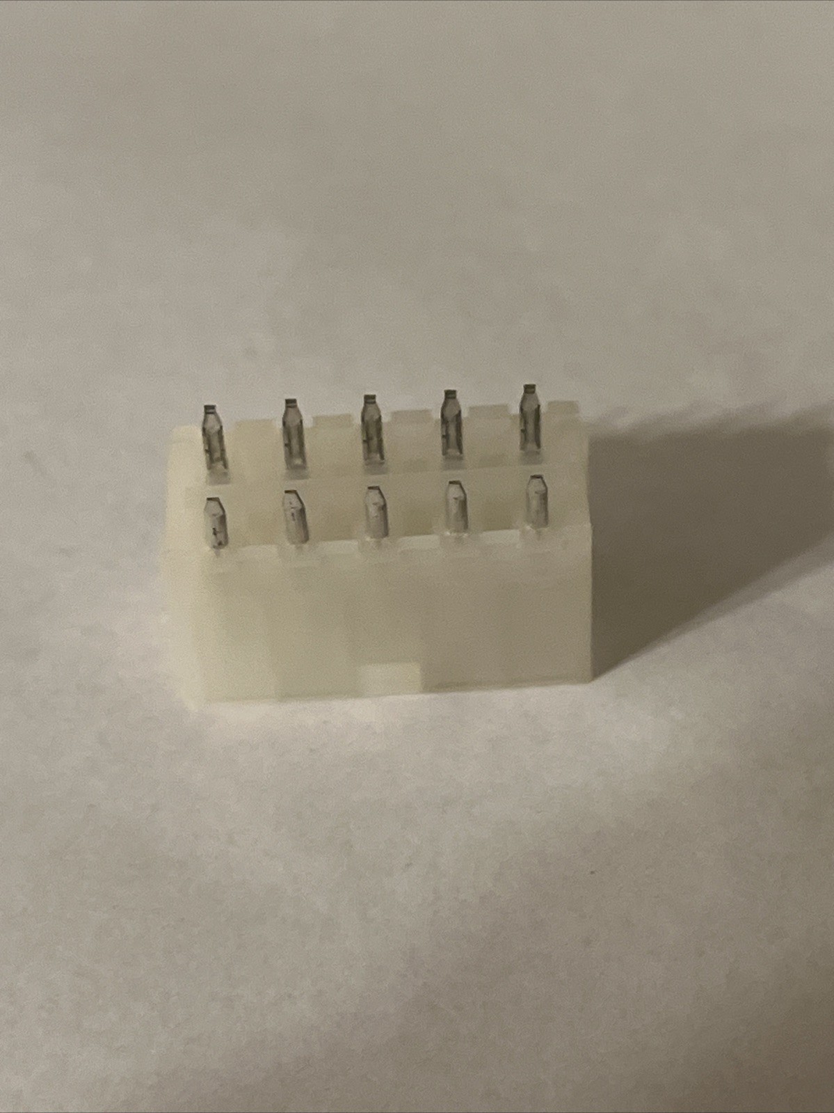 MOLEX 39-28-1103 Header 2 Row 180° w/o PCB Lock 10p 94V-2 Tin Plating (55 in lot
