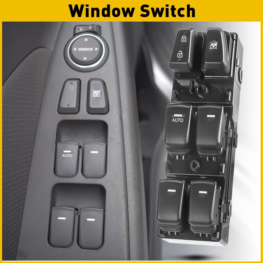For 2011-2015 Hyundai Sonata Front Left Driver Side Master Power Window Switch V