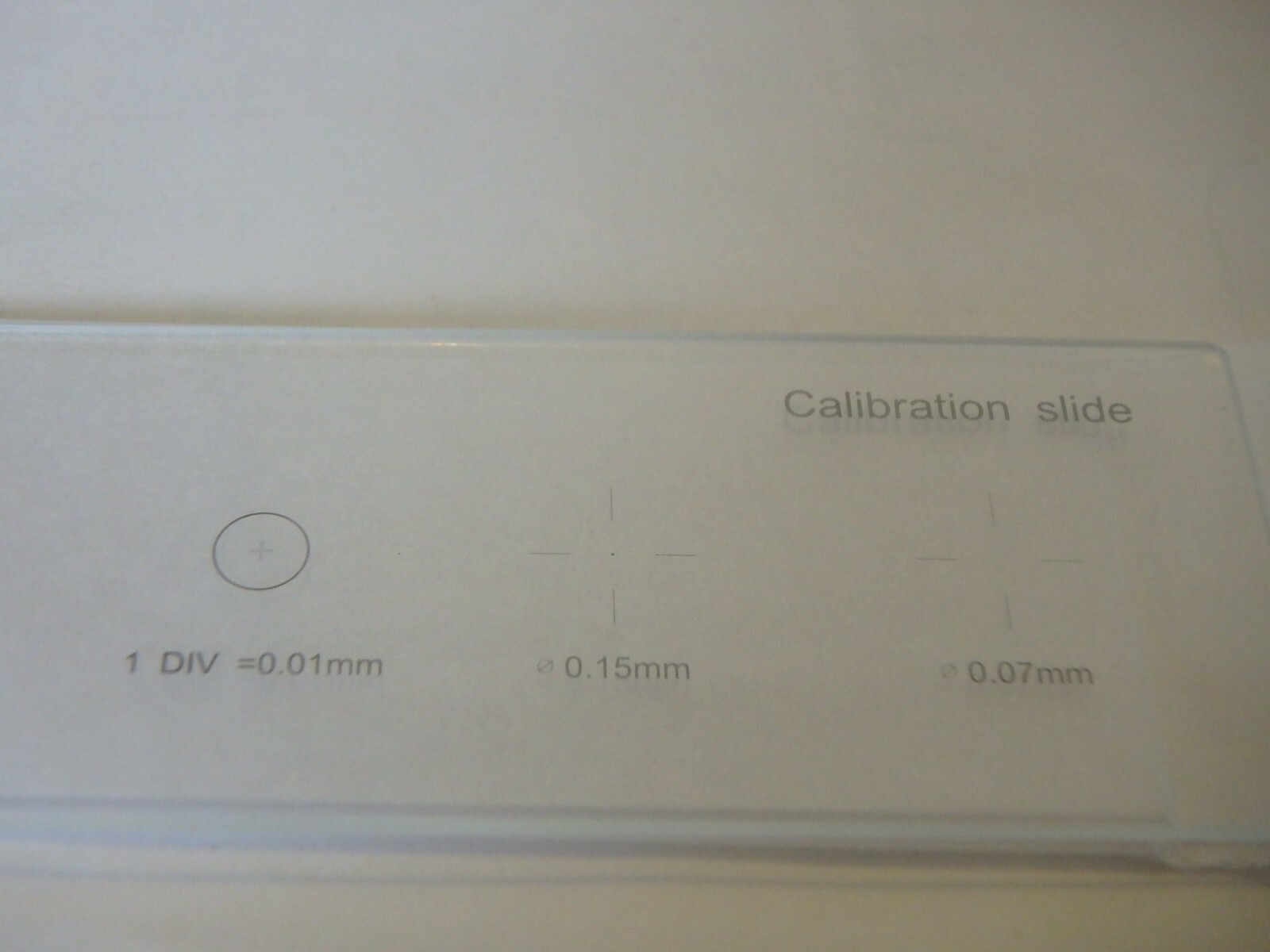 NEW multi-purpose stage/slide graticule(1 inc x 3 in) for microscope Version 2