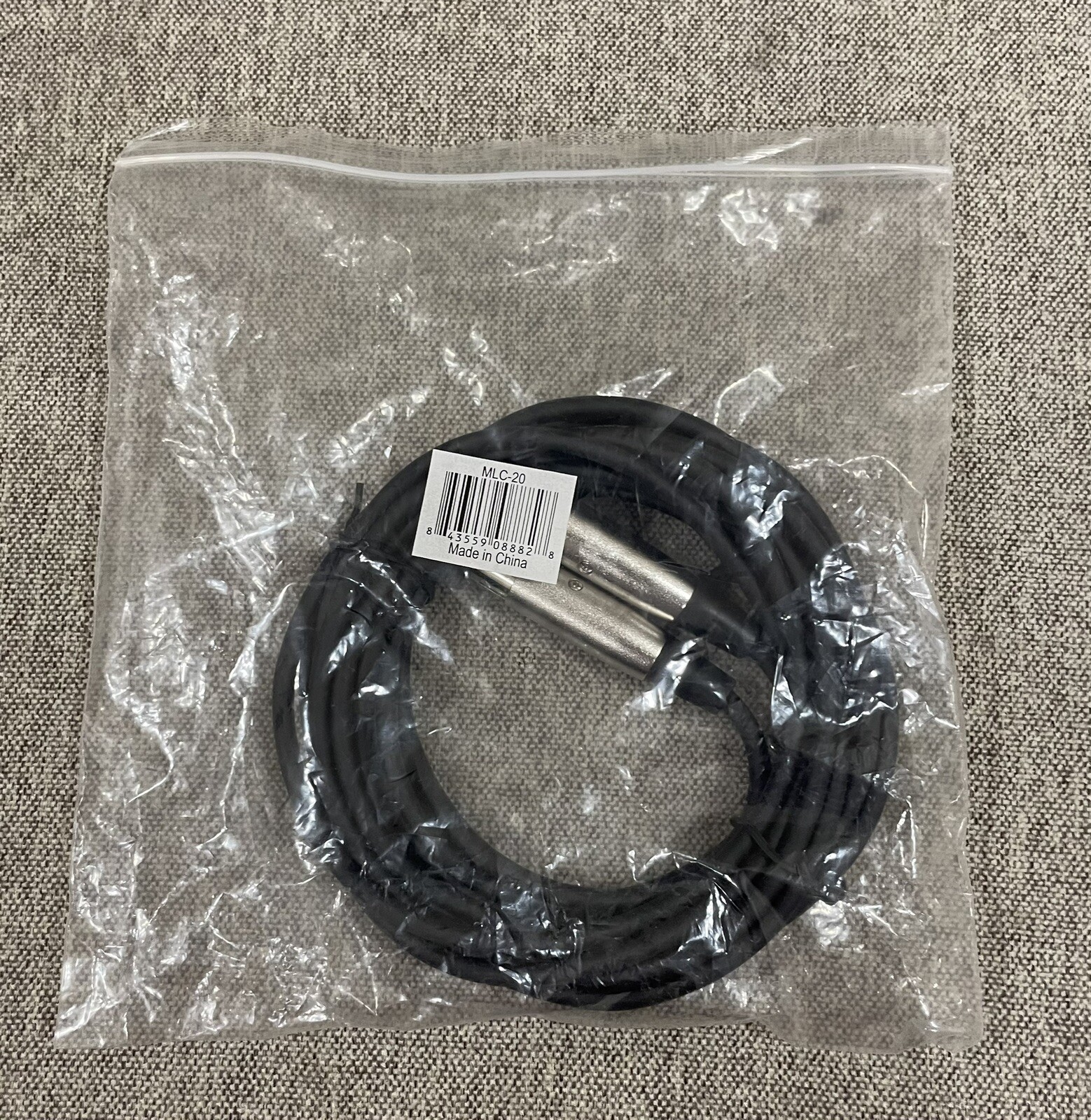CBI MLC-20 LowZ XLR Male to XLR Female Microphone Cable