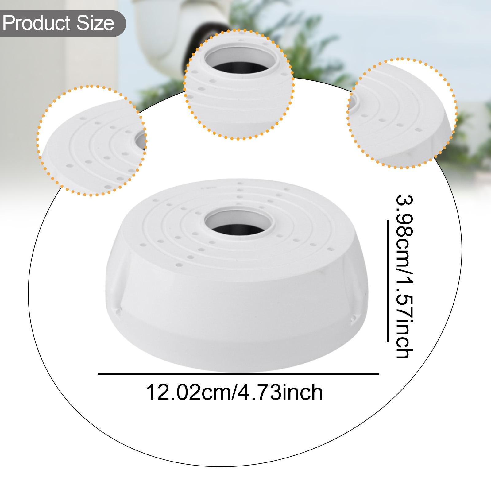 Dome Camera Junction Box Camera Mounting Box Dustproof Compact Convenient